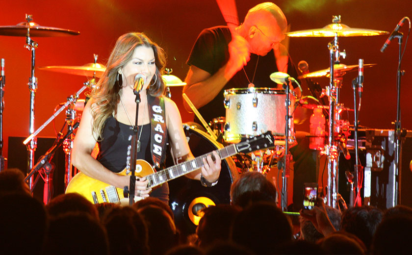 Gretchen Wilson is known for her breakout song Redneck Woman.